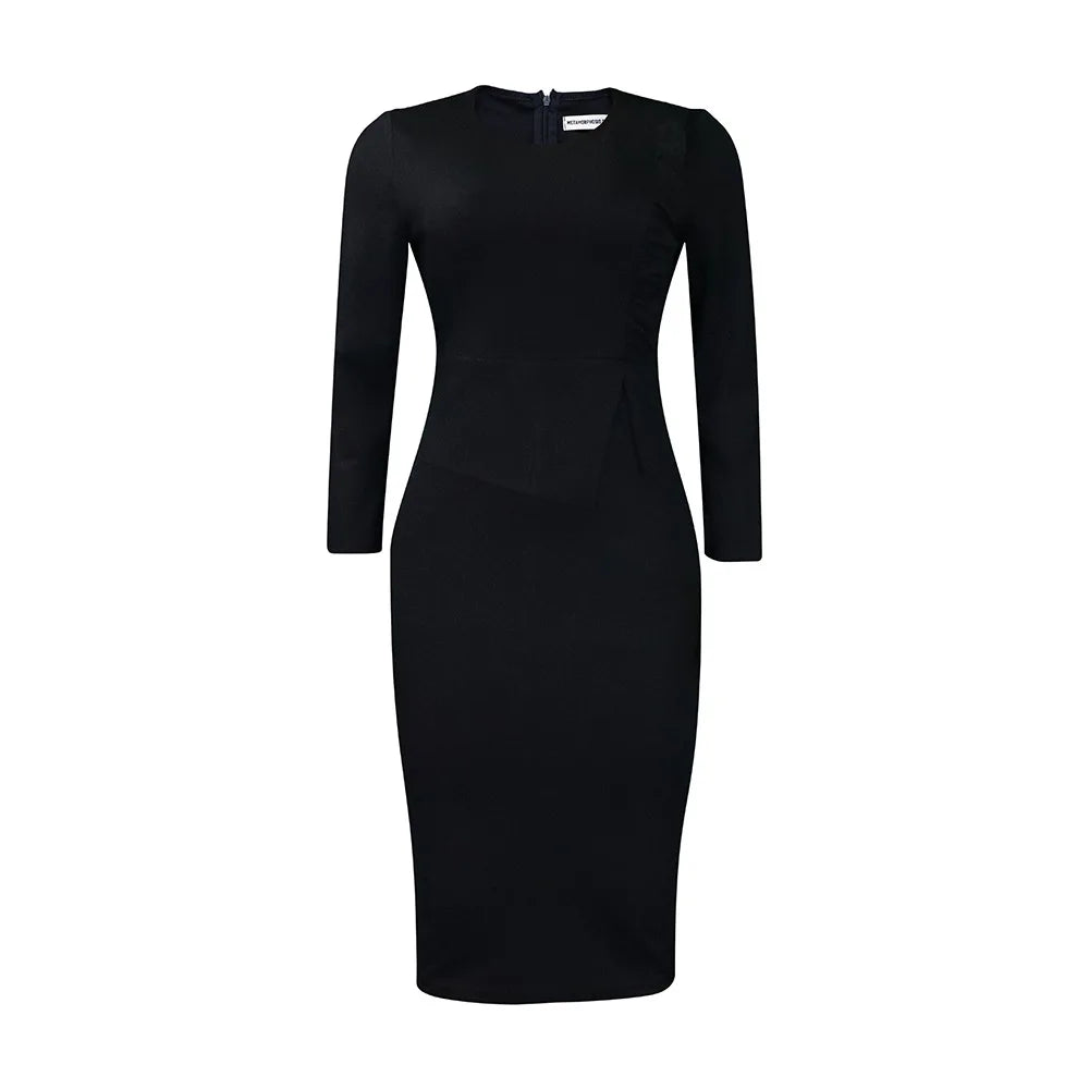 Elegant Office Dress  Black Diamond Makeup