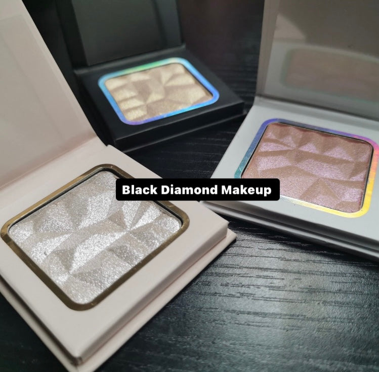High pigmented face makeup pressed contour bronze & highlighter