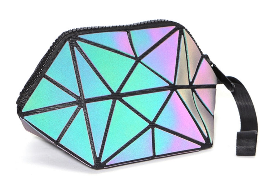 Geometric Cosmetic Bag (multi-function clutch bag)